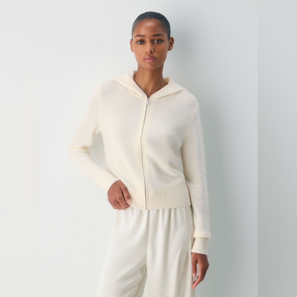 Aritzia babaton Essential Cashmere Zip Hoodie